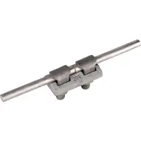 Dehn KS Verbindingsstuk Zamak Staal TZN Voor RD 7-10mm Tweedelige Afstand - 302010