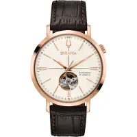 Bulova - Polshorloge - Heren - Klassiek Automatisch - 97A136