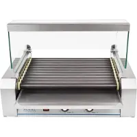 Royal Catering Hotdog Grill - 11 rollers - Teflon