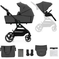 Kinderkraft Kinderwagen Yoxi 2-in-1 Moonlight Grey