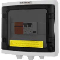 Doktorvolt Zonnepanelen-aansluitkasten, fotovoltaïsche installaties, wisselstroom, 20A, overspanningsbeveiliging type 265, merk , artikelnummer 9498