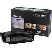 Lexmark 12A8420 toner cartridge zwart (origineel)