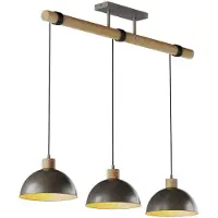 LINDBY Hanglampe , Holgar, dimbare, Grijs, Woonkamer, Metaal, Industrieel
