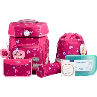 School-mood Champion Maxx Pro Mila Schooltas set 7-delig roze