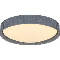 Nordlux Corato LED Plafondlamp | 3x E14 Max 15W | Dimbaar | Grijs