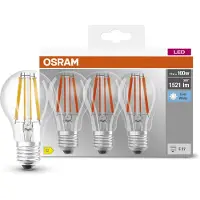 Osram LED lamp | NaN: E27 | Cool White | 4- K | 11 W | vervanger voor 1- W