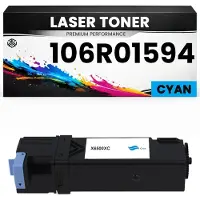 PrintAbout Toner 106R01594 Cyaan geschikt voor Xerox