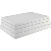 Sunnypillow Schuimrubberplaat, schuimrubber, op maat gesneden, 90 x 200 x 5 cm, RG 35/43. Topper matrassen in diverse maten beschikbaar