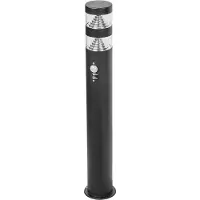 LINDBY Buitenverlichting , Lanea, Zwart, Terras, Roestvrij staal, Modern