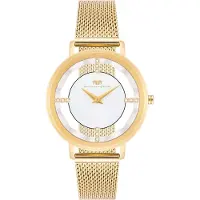 Rhodenwald & Söhne Analoog horloge goud / wit