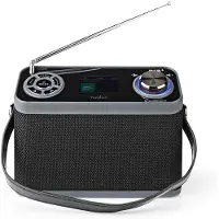 Nedis DAB+/FM-tafelradio met Bluetooth | 24W