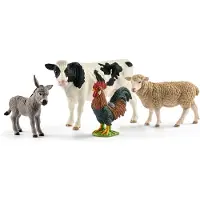 Schleich Farm World Starterset 4-delig Schleich Speelfiguur