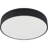 Arcchio Plafondlamp , Noabelle, dimbare, Zwart, Keuken, Metaal, Modern