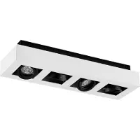 Arcchio Plafondlamp , VINCE, dimbare, Wit, Keuken, Aluminium, Modern
