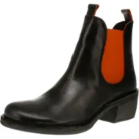 Fly london MEME030FLY - Chelsea Boot voor dames - Java-Zwart-Rood