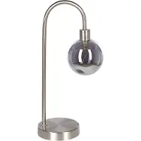 Beliani RAMIS - Tafellamp - Zilver - Staal