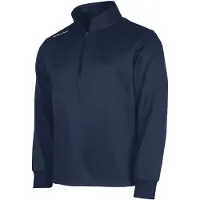Stanno Field Half Zip Top donkerblauw Sport t-shirt Jongens/Meisjes Polyester Opstaande kraag - maat 152