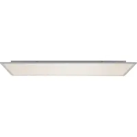 LINDBY LED-paneel Zento, alu / grijs / zink, Keuken, Kunststof, Modern, LED paneel
