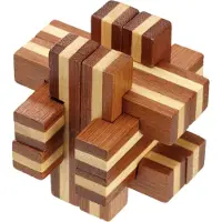 Philos 786060 - Puzzel Cross Road - 12 puzzelstukjes - 75 x 75 x 75 mm