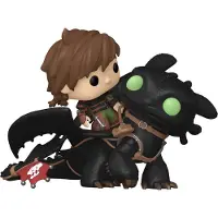 Funko POP! Deluxe Rides How To Train Your Dragon 2 Hiccup With Toothless Transparant Kinderen