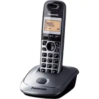 Panasonic KX-TG2511, DECT-telefoon, Draadloze headset, Luidsprekerfunctie, 50 nummers, Nummerherkenning, Titanium