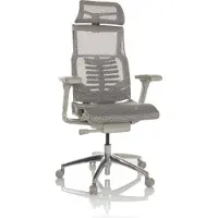 Hjh OFFICE Bureaustoel / Directiestoel POFIT G GEN2 Netstof lichtgrijs