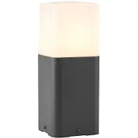 LUCANDE Buitenverlichting , Obuna, dimbare, Zwart, Metaal, Modern
