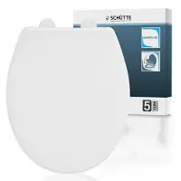 Schutte WC-Bril 82650 PREMIUM - Valrem - Montage van bovenaf - Belastbaar tot 250 kg