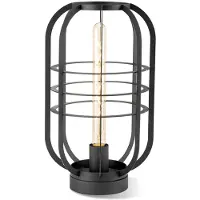 Home Sweet Home tafellamp Nero 40 - zwart industrieel metaal