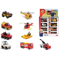 Simba Brandweerman Sam voertuigen, schaal 1:65, 9 verschillende types, artikelnummer 309-3000