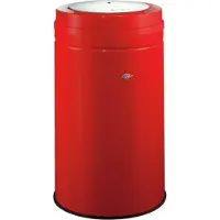 Wesco Big Swing Vuilnisbak | 120 Liter | Metaal - Rood | Prullenbak - Made in Germany