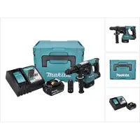 Makita DHR 243 RG1J Accuboormachine 18 V 2.0 J SDS plus Brushless + 1x oplaadbare accu 6.0 Ah + lader + Mak (Oplaadbare batterij)