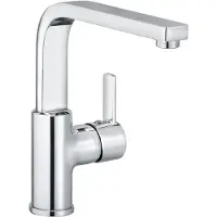 Kludi Zenta - Wastafelkraan met draaibare uitloop, chroom 420260575