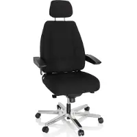 Hjh OFFICE 24 HOURS I - XXL bureaustoel Zwart