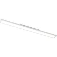 Arcchio Enora LED paneel, 3500lm, wit, metaal, 119,5 cm, wit / opaal, Woon-/ Eetkamer, Kunststof, Modern, LED paneel