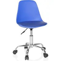 Hjh OFFICE FANCY II - Kinder bureaustoel Blauw