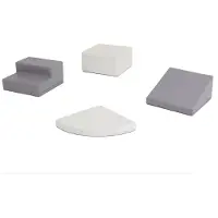 IGLU | Soft Play Set | Corner Crawler | Grijs/wit