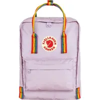 Fjall Raven Rugzak 'Kanken Rainbow' geel / sering / oranje / rood