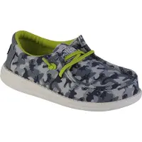 HEY DUDE Lage schoen 'Wally Youth Camodino' grijs