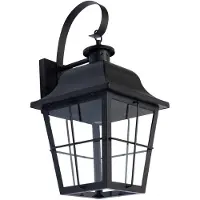 LINDBY Buitenverlichting , Mertollio, dimbare, Zwart, Terras, Metaal, Vintage / Retro