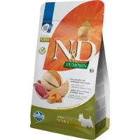 Farmina N&d Pumpkin Hondenvoer Voor Volwassen Honden Van Kleine Rassen Met Eend Pompoen En Cantaloupemeloen 2kg