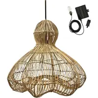 Lumisky Zonne-energie hanglamp D60CM RONDA