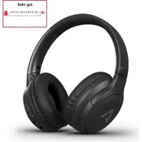 Lamax Base 2 Hoofdtelefoon Draadloze Hoofdband Bellen/Muziek Micro USB Bluetooth Zwart (48 h, Draadloze), Koptelefoon, Zwart