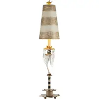 Flambeau LED Tafellamp Birdland | 1X E27 Max 60W | Cream & Gold