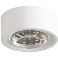 Arcchio Plafondlamp , Rotari, dimbare, Wit, Woonkamer, Metaal, Modern