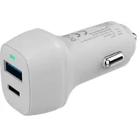 XLayer Oplader 48W 1 x USB-C PD30W 1 x USB-A QC 3.0 18W Wit