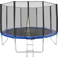 TecTake - Trampoline Garfunky - met veiligheidsnet - 366 cm - 403519