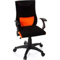Hjh OFFICE KIDDY PRO AL - Kinder bureaustoel Zwart / Oranje