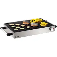 Bartscher Grillplaat Bartscher, keramisch, glad, vetopvang, 1/1GN, 66(b)x86(h)x42(d), 230V/ 2.5kW
