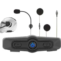 Albrecht 15540 BPA 400 Intercomset voor motorrijders Geschikt voor (helm) Universeel